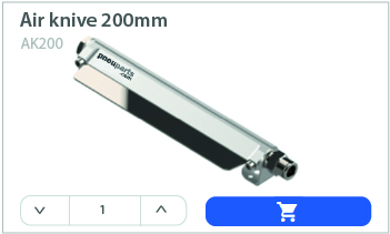 What is an air knife? 200mm