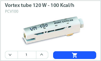 What is a Vortex Cooler / Vortex Tube or Spot Cooler: 100 Kcal/h