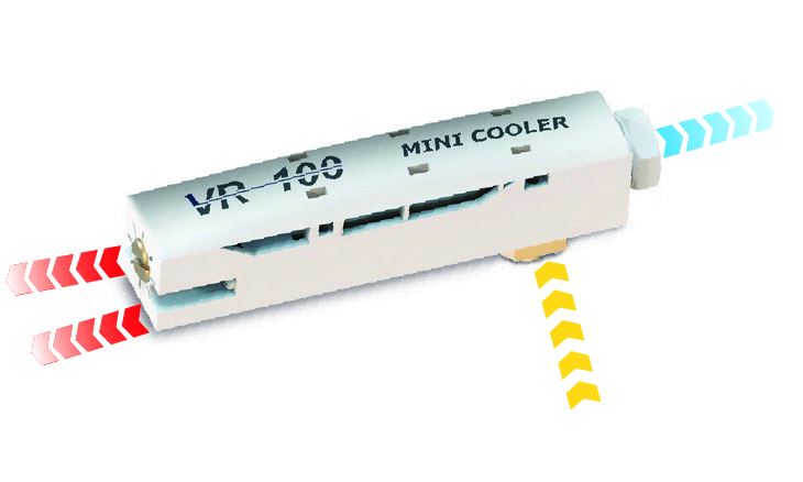 VortexkoelerWhat is a Vortex Cooler / Vortex Tube or Spot Cooler?/ vortexbuis of spotkoeler What is a Vortex Cooler / Vortex Tube or Spot Cooler?