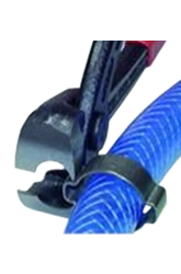 Attach hose clamp