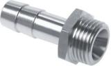 Threaded Nozzle Stainless Steel With Cylindrical Thread/Inner Cone 1/8"-1/2" 