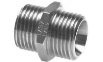 Details about   Double Nipple With Cylindrical External Thread Brass Stainless Steel Fittings 