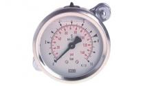 Glycerine installation-Manometer with Large Front Ring Panel Installation Ø63 Class 1,6 