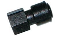 Straight screw-on coupling push-in food - BSPT female