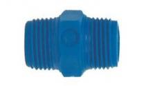 Double nipples with BSPT thread Nylon