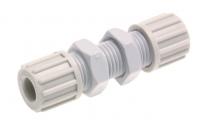 Raccord de tuyau flexible en plastique Y31009 1/2′ ′ avec vanne d