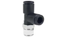Top line zij-inschroef T-koppeling, conische draad