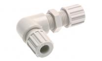 Raccord de tuyau flexible en plastique Y31009 1/2′ ′ avec vanne d