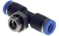 T push-in acoplamento de rosca O-ring