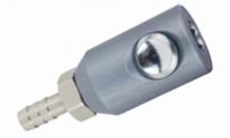 Safety coupling DN8, hose pillar