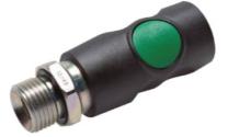Vanne à deux voies G 1/4 Raccordement: G 1/4 LH-ÜM x 2 x G 1/4 LH-KN