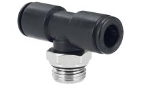 Raccord T Push-in avec filetage mâle de la gamme Top-Line