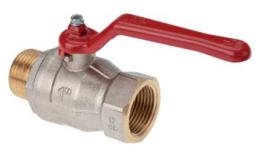 2-piece ball valves with full passage up to 50 bar