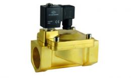 Solenoid valve 2-2 brass indirect G1 1-4