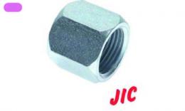 Eindkap, blindkap JIC-draad- Verzinkt staal