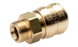 Standard quick couplings male thread brass ORION