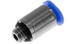 Straight push-in screw-in coupling, 3mm, M5, O-ring, mini