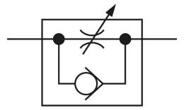 Symbole de commutation Smoornenuglag Valve