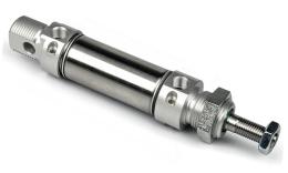 Ronde cilinder dubbelwerkend ISO 6432 -met buffering