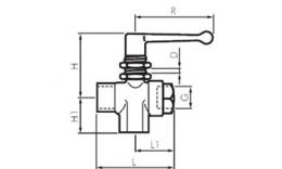 3-way ball valves, L-version