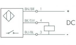 Schakelsymbool vol-elektronische sensor