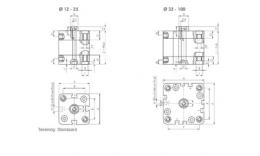 TEKENING compacte cilinder dubbelwerkend...