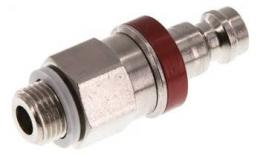 Double -sided lockable clutch plug (red sliding sleeve) NW5 with external wire, (MSV)