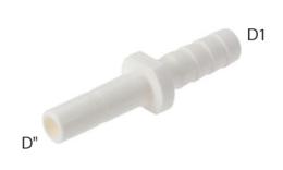 Stem transition insert to hose tail, food - dimensions