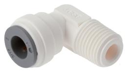 Acoplamento em L push-in, alimentos (polegadas)