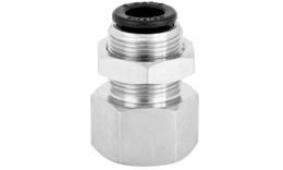 Acoplador reto de um toque de linha superior