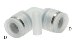 Knee plug-in couplings, PP Knee plug-in couplings, PP