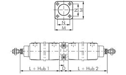 Złącze ISO 15552 – rysunek.png Złącze ISO 15552 – rysunek.png