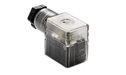 Plugue para bobina magnética DIN B com LED - ST01DINBL.png Plugue para bobina magnética DIN B com LED - ST01DINBL.png