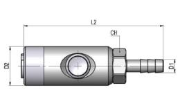 Safety coupling, Orion Snake pillar Drawing