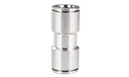 Conector de encaixe push-in, aço inoxidável