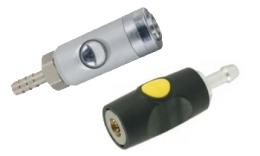 Safety push button coupling with hose pillar Orion Index