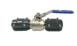 Quick connect ball valve