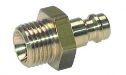 Plug-in nipple NW5 male thread Brass