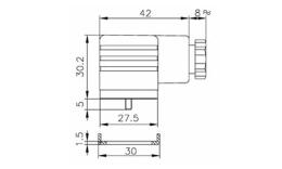 Dimensione lato DIN A LED - ST03DINAL