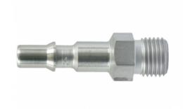 Push-in nipple male thread conical ISO6150C 8 mm