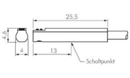 Dimensions du capteur Capteur Reed