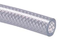 PVC compressed air hose textile reinforcement transparant