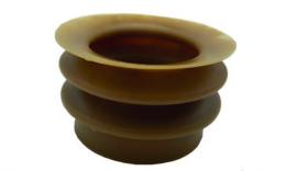 Bellows suction cup, 41-55 mm diameter, polyurethane rubber