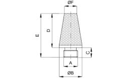 Silencers sinter bronze MS wire drawing