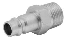 Euro quick coupling steel male thread extra