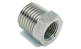 Reduzierring Messing vernickelt