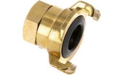 Claw couplings for water with internal thread 360 ° rotatable Brass