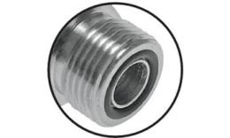 Detail view knee ORFS screw-in coupling