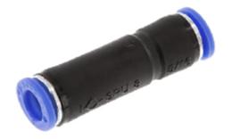 Conector con válvula de cierre Conector con válvula de cierre