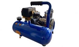 Compressor pomp 24Volt 0.35 KW met tank